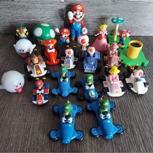 Nintendo Super Mario Action Figure and Kart Collection